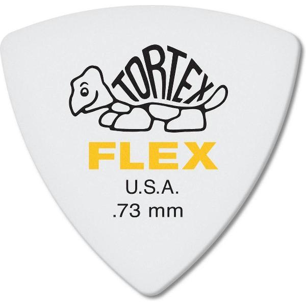 Dunlop Tortex Flex 0.73 mm Pick 6-Pack bas plectrum