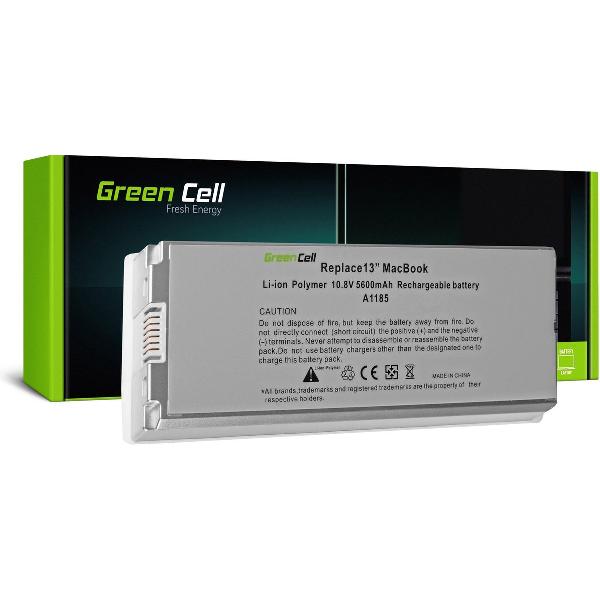 Batterij voor Apple Macbook 13 A1181 2006-2009 (wit) / 11,1V 5600mAh