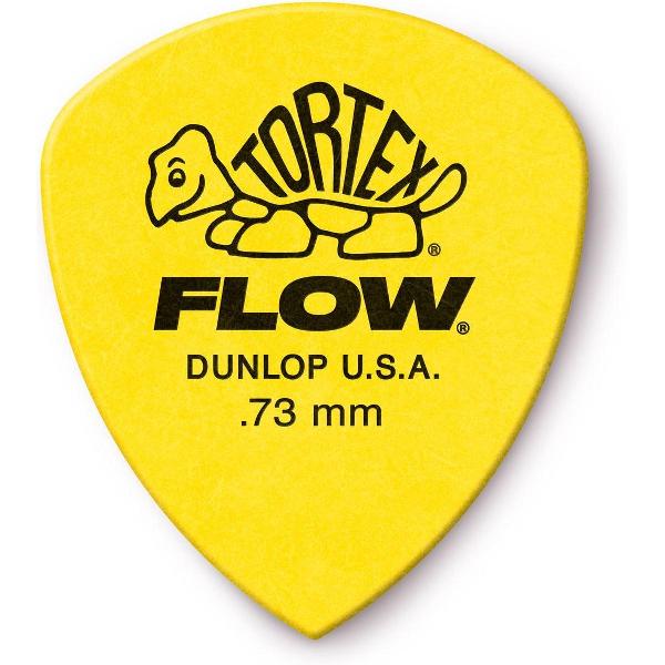 Dunlop Tortex Flow pick 6-Pack 0.73 mm plectrum
