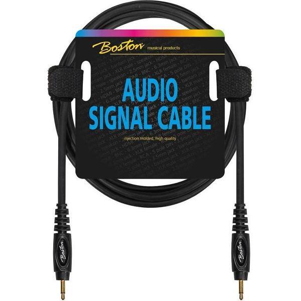 audio signaalkabel, 3.5mm jack mono naar 3.5mm jack mono, 1.5 meter