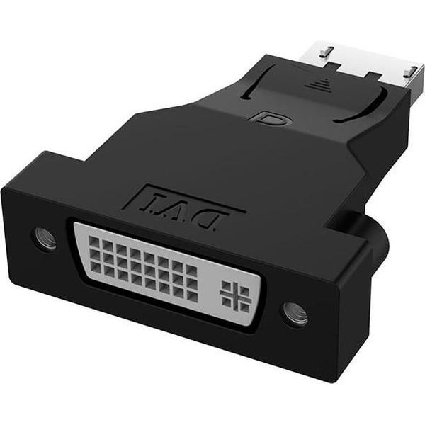 WiseGoods - Premium DisplayPort naar DVI Adapter - Displaypoort - DP - Converter - Adapter - Kabel - Zwart
