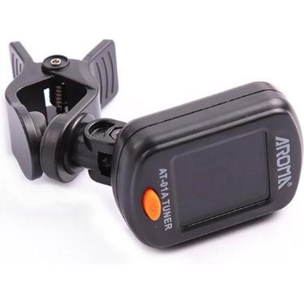 WiseGoods - Premium Gitaar Tuner - Stemapparaat - Digitaal - Clip On Stemmer - Basgitaar - Viool - Ukelele - Chromatisch