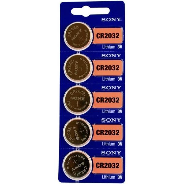 5 Stuks Sony CR2032 huishoudelijke batterij Single-use battery Lithium