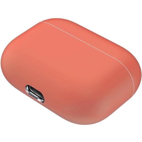 Case Cover Voor Apple Airpods Pro- Siliconen design-Oranje Watchbands-shop.nl
