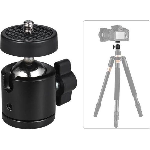 Klein Ball head Balhoofd Tripod Head voor Still Fotografie Camera
