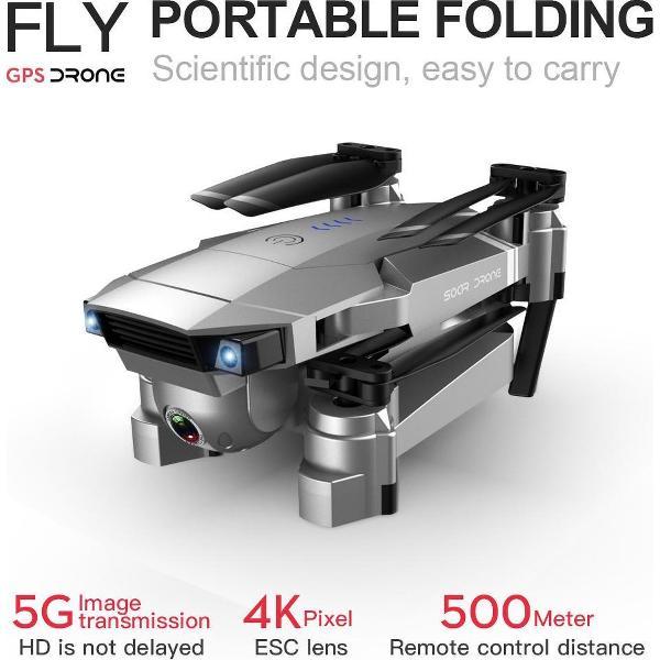 SG907 Smart Drone – 4K Dual Camera Wide Angle – 50x Zoom - 5G Wifi FPV – 36 Minuten Vliegtijd