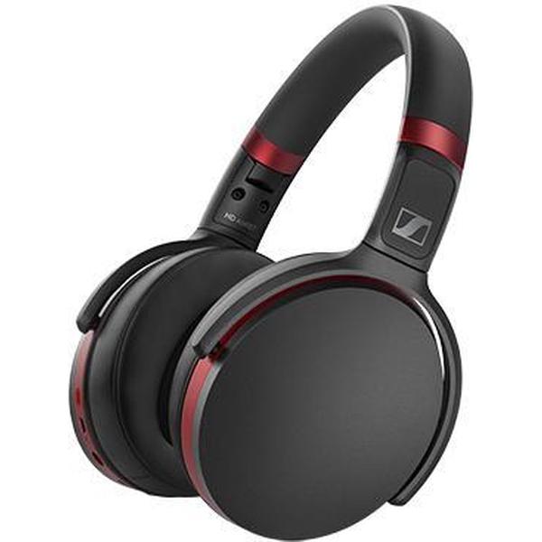 Sennheiser HD 458BT - Draadloze koptelefoon met Noise Cancelling - Zwart/Rood