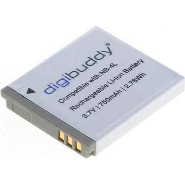 Accu NB-4L voor Canon