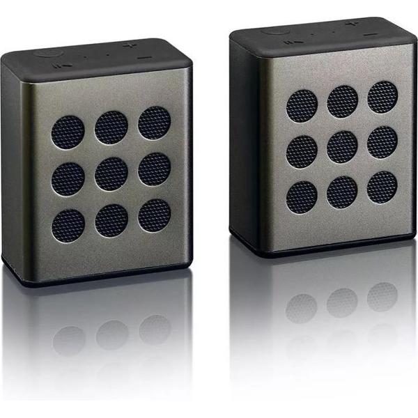 Lenco BTP-200 - Bluetooth Speaker met 8 uur speeltijd - Zwart