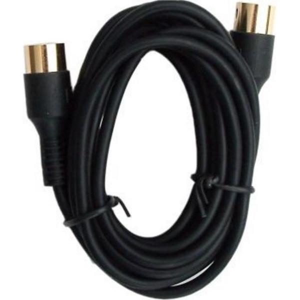 Cavus 8-pins DIN Powerlink PL8 kabel voor B&O / zwart - 1,8 meter