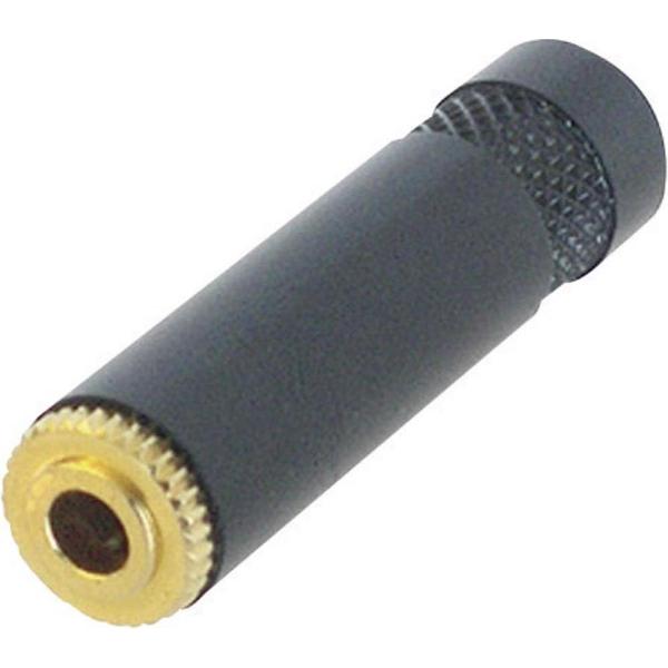 REAN NYS240BG 3,5mm Jack (v) connector - metaal - 3-polig / stereo