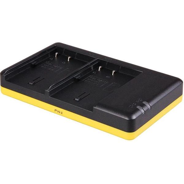 Huismerk Duo oplader voor 2 camera accu's Canon BP-511, BP-511A, BP-512