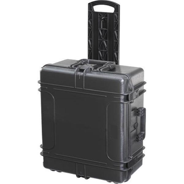 Gaffergear camera koffer 062H zwart trolley uitvoering - excl. plukschuim - 52,800000 x 37,600000 x 37,600000 cm (BxDxH)