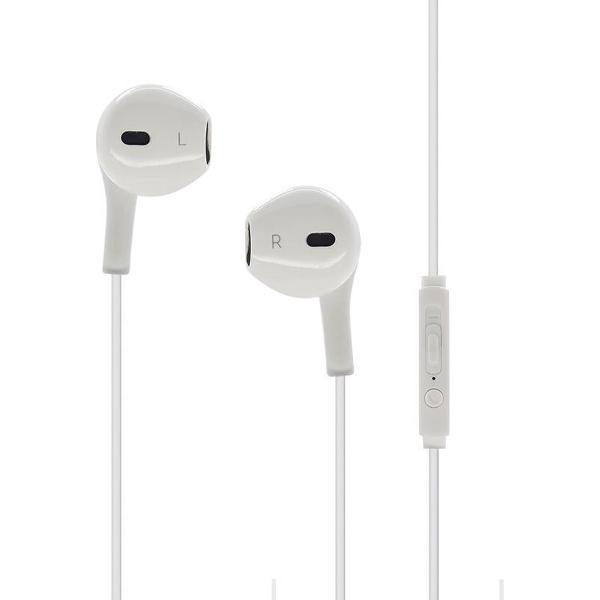 MG In-ear koptelefoon D13 - WIT, WHITE