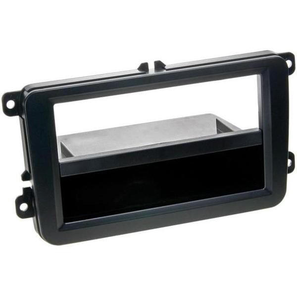 2-DIN paneel with pocket PRO Seat/Skoda/VW zwart