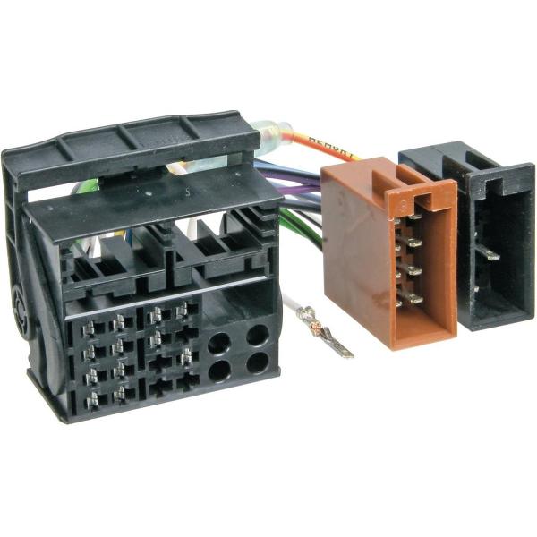 Radio aansluitkabel van ISO to Div. modellen CitroÃ«n-Peugeot-Fiat-LanciaAlfa Romeo-Toyota - Quadlock