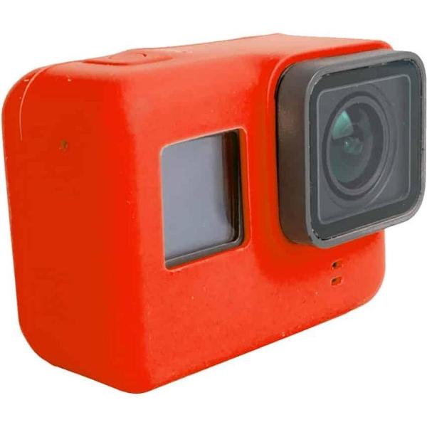 Voor GoPro HERO5 siliconen behuizing beschermhoes Cover Shell (rood)