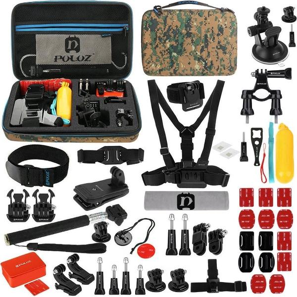 Gopro Accessoire set met 53 accessoires