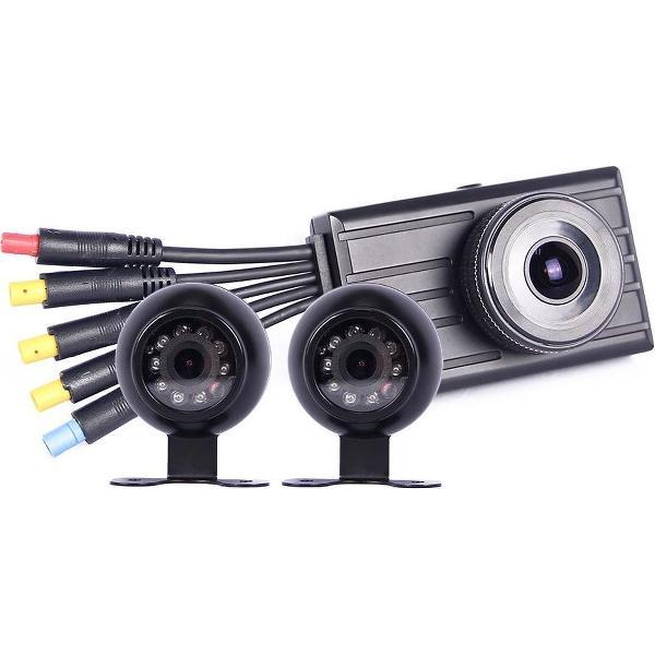 Motocam X2V 3CH FullHD vrachtwagen dashcam