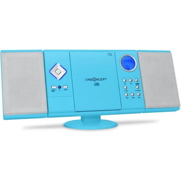 oneConcept V-12 stereo-systeem MP3-CD-Player USB SD AUX