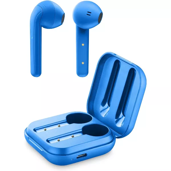 Cellularline BTJAVATWS Headset In-ear Blauw Bluetooth