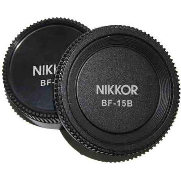 Pixel Lens Rear Cap BF-15L + Body Cap BF-15B voor Nikon