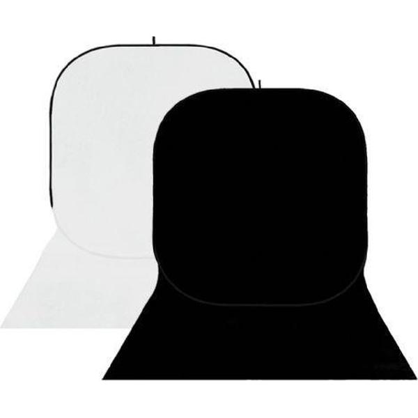 StudioKing Background Board BBT-01-20 Wit/Zwart 400x150 cm