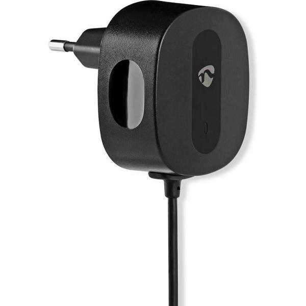 Nedis WCHAC300ABK Wandoplader 3,0 A Vaste Kabel Usb-c Zwart