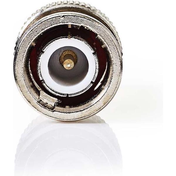 Nedis CSGP02960GD Sma - Bnc-adapter Sma Male - Bnc Male 2 Stuks Goud/metaal