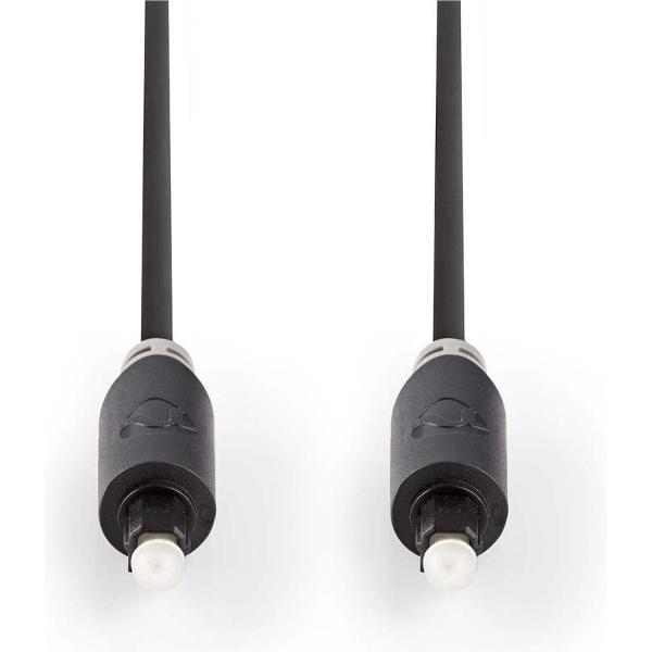 Nedis CABW25000AT20 Optische Audiokabel Toslink Male - Toslink Male 2,0 M Antraciet