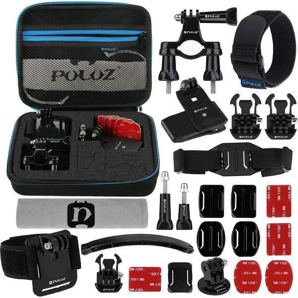 PULUZ 24 1 Fietshouder Accessoires Combo Kit