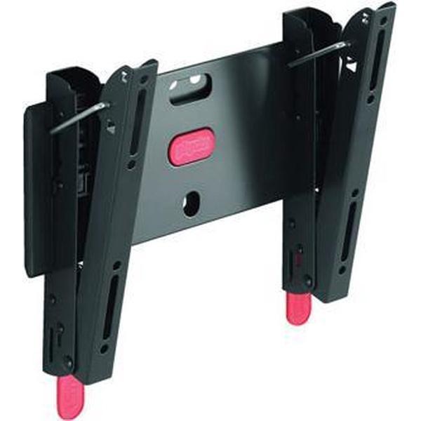 Physix PHW 200S - Kantelbare muurbeugel - Geschikt voor tv's van 10 t/m 26 inch - Zwart