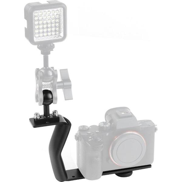 PULUZ Z-vorm Aluminium handgreep Beugel Verlengarmhouder voor duiken Onderwaterfotografie Systeem