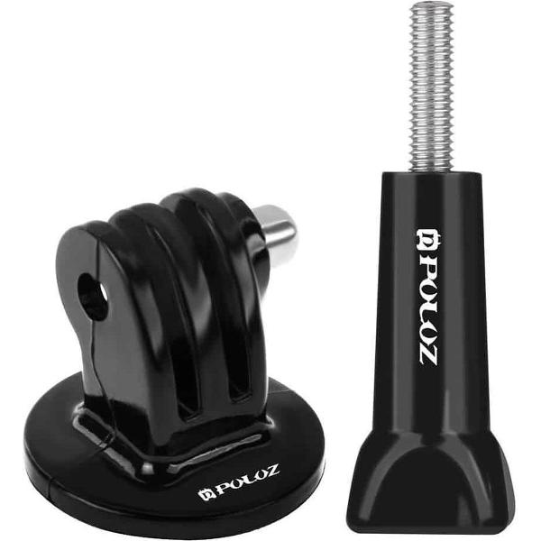 PULUZ Camera statiefadapter met lange schroef voor GoPro NIEUWE HERO / HERO6 / 5/5 sessie / 4 sessie / 4/3 + / 3/2/1, Xiaoyi en andere actiecamera's