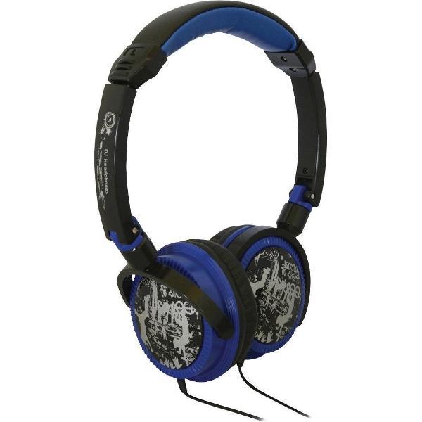 Amarina MICAMA00032B Zwart, Blauw Supraaural Hoofdband koptelefoon