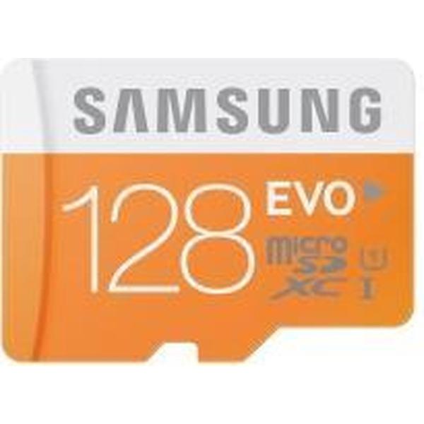 Samsung Evo 128 GB microSD class 10 met adapter