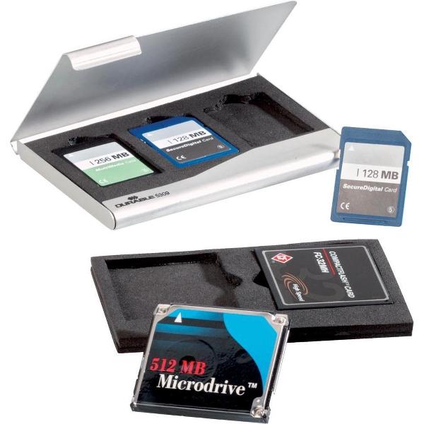 Durable memory card box