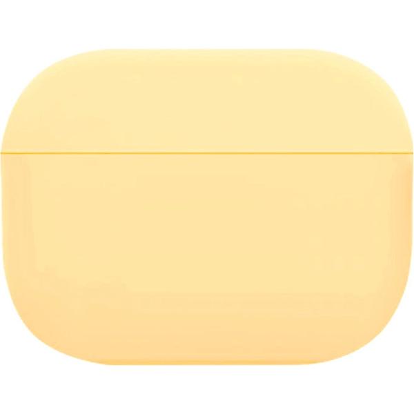 Apple AirPods Pro case - Siliconen - Geel