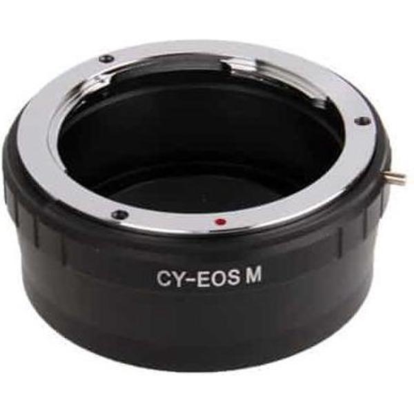 Contax CY lens naar Canon EOS M lensmontage steppingring (zwart)