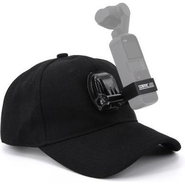 STARTRC Baseball Hat met J-Hook Buckle Mount & Screw voor DJI OSMO Pocket 2 (zwart)