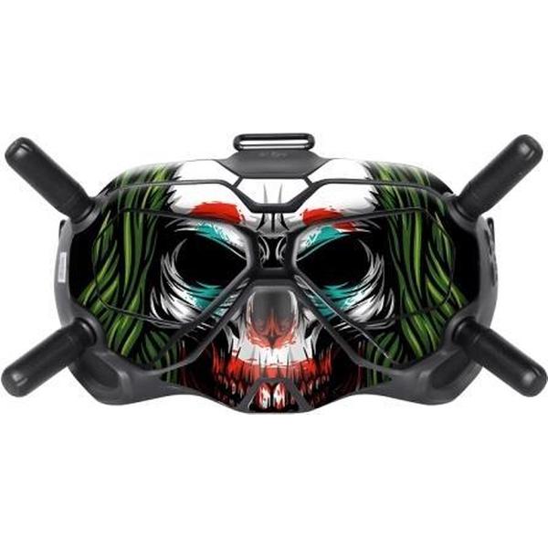 Sunnylife FV-TZ453 PVC-antikras- en niet-plakkerige beschermende sticker voor DJI FPV-bril V2 (4 skeletelf)