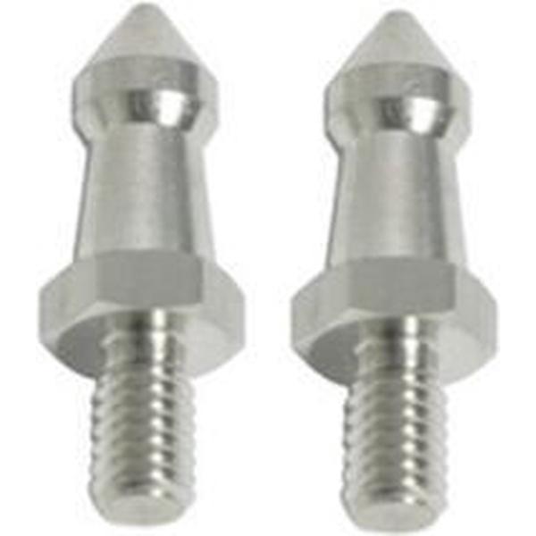 BEXIN LS090 2 STUKS Rvs 1/4 inch Voeten Schroeven Voor SLR Statief