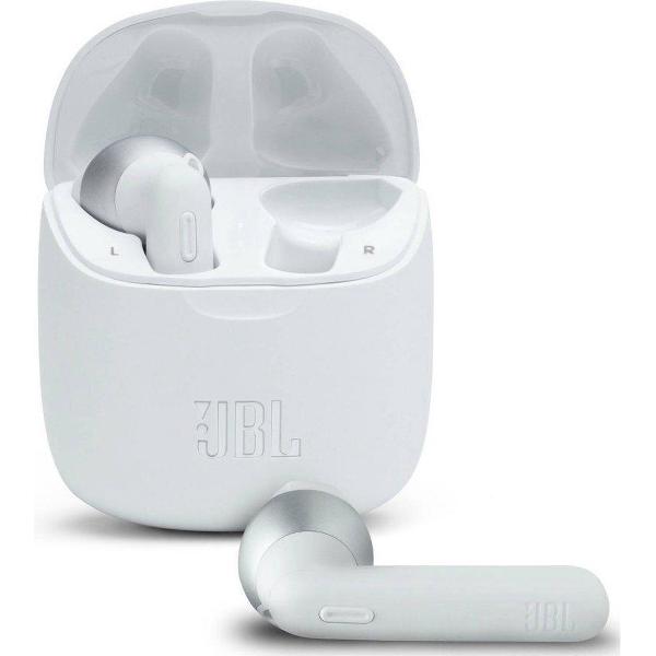 JBL Tune 225TWS Wit - Volledig draadloze oordopjes