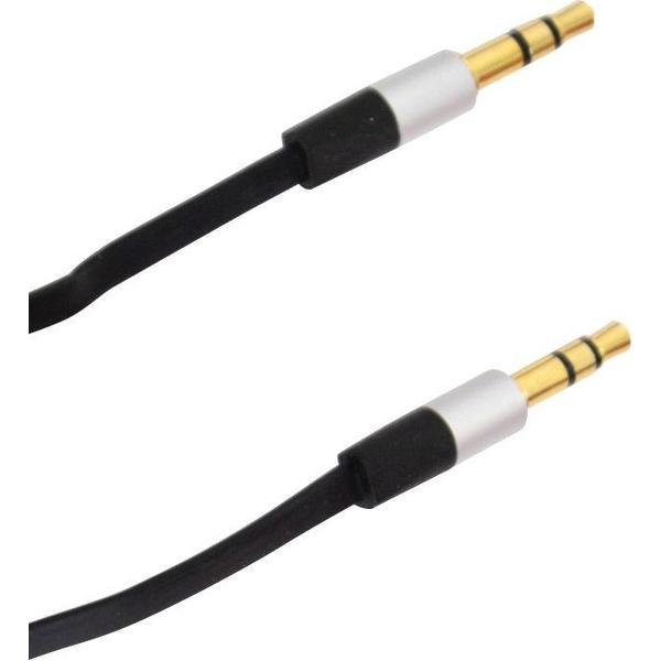 Aux kabel Mini-jack 3,5 Mm - 120 Cm Zwart - Stereo