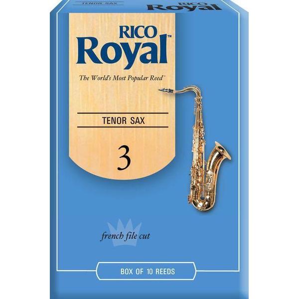 D'Addario Woodwind Royal Tenor Saxophone Reeds 3 rieten