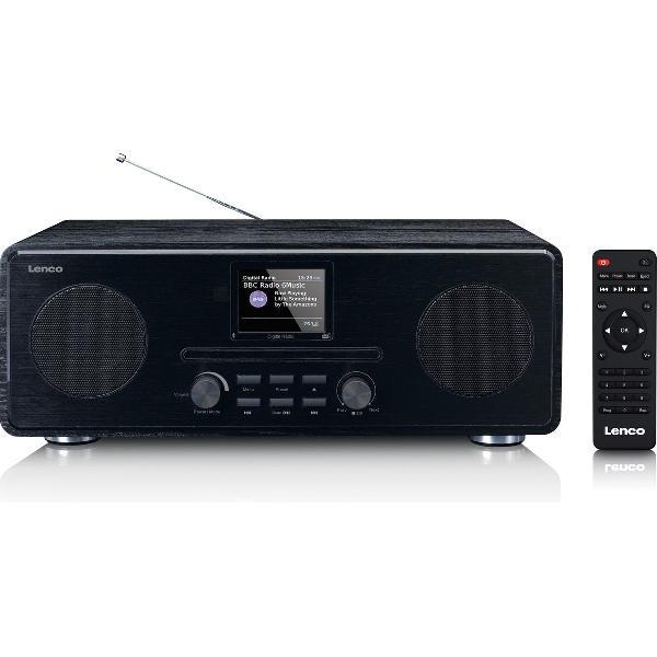 Lenco DAR-061BK - Radio - DAB+ radio - Bluetooth - Zwart