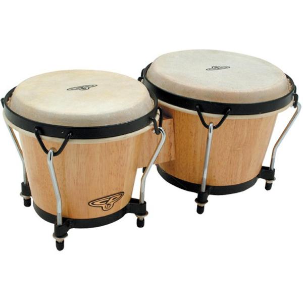 Latin Percussion LP CP221AW Natural Wood bongos