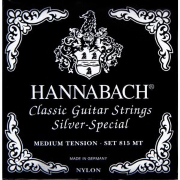 Hannabach 652527 Klassieke gitaarsnaren Serie 815 Medium Tension Silver Special - Set