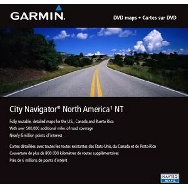 Garmin datacard, microSD/SD City Navigator NT north america