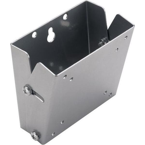 OmniMount QM100T - Kantelbare muurbeugel - Geschikt voor tv's van 13 t/m 26 inch - Zilver